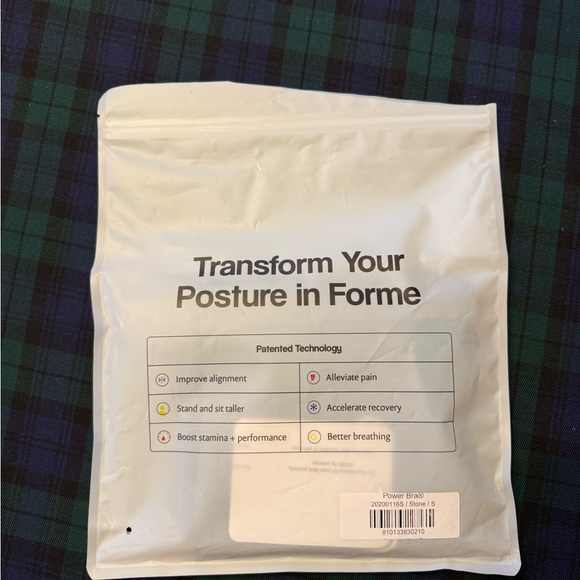 Stylish Beige Sports Bra - Picture 5 of 5